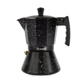 Cafetera Italiana Moka 4 Tazas — Granito Negro Simplit