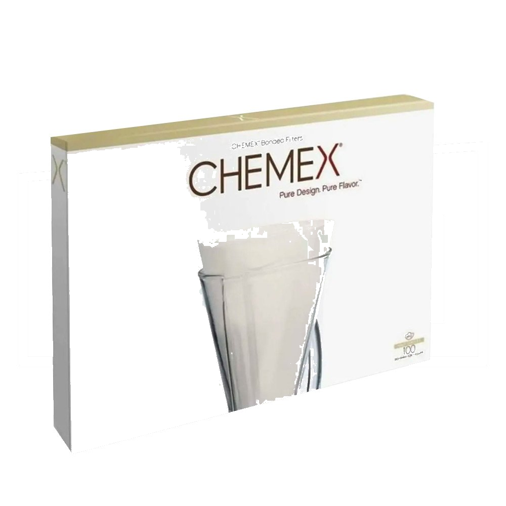Filtros Chemex Originales — Caja 100 Unidades