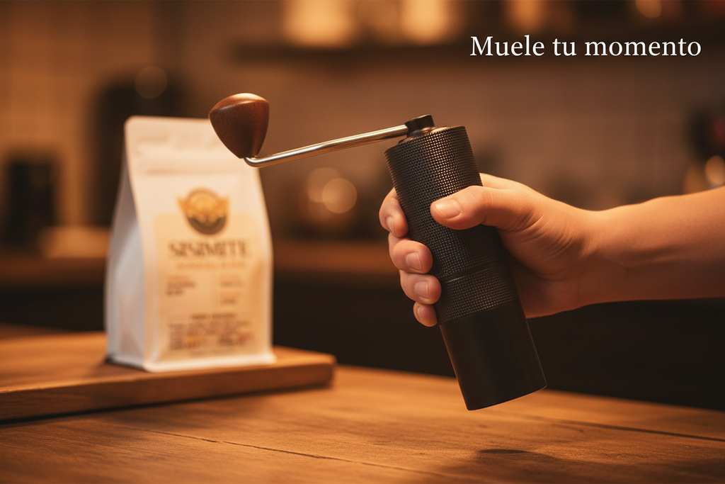 Molienda de Sisimite con Blackgrind